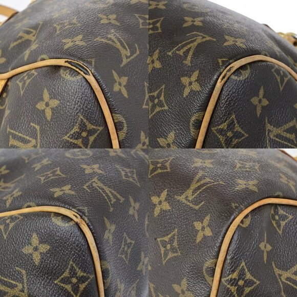 LOUIS VUITTON Montorgueil PM Shoulder Bag Monogram Leather Brown - Picture 10 of 16